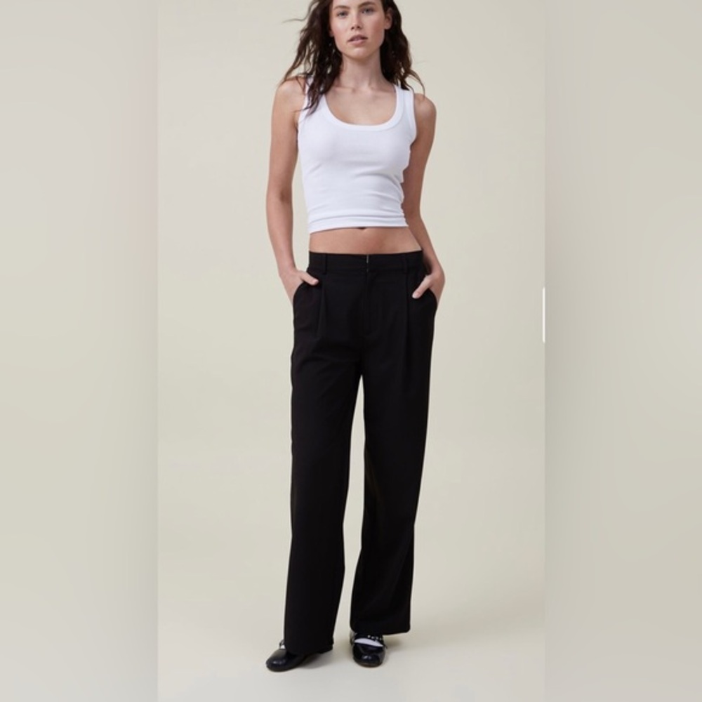Cotton:on black Jamie Suiting‎ Pants size 4 new